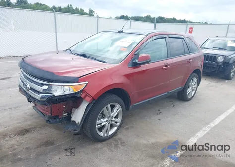 2014 Ford Edge Sel z USA, uszkodzony, nr VIN 2FMDK4JC0EBA64908